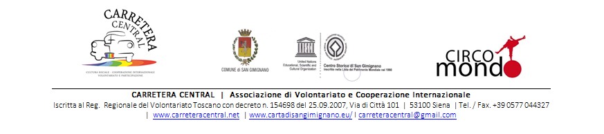 Press Release European Charter of San Gimignano